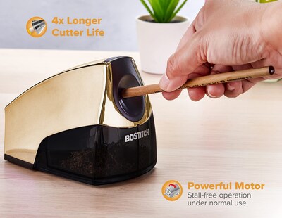 Foto 2 | Sacapuntas Eléctrico Bostitch Personal Gold Chrome - Venta Internacional.