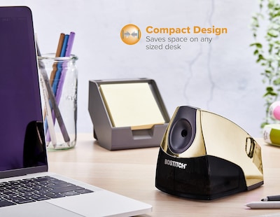 Foto 4 | Sacapuntas Eléctrico Bostitch Personal Gold Chrome - Venta Internacional.