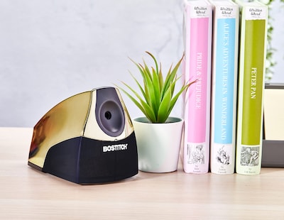 Foto 5 | Sacapuntas Eléctrico Bostitch Personal Gold Chrome - Venta Internacional.