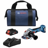 Amoladora Angular Bosch Gws18v-8b15 De 18 V Y 4,5 Pulgadas Con Batería De 4 Ah - Venta Internacional.