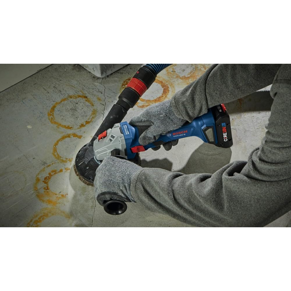 Foto 5 pulgar | Amoladora Angular Bosch Gws18v-8b15 De 18 V Y 4,5 Pulgadas Con Batería De 4 Ah - Venta Internacional.