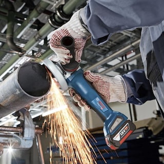 Foto 7 | Miniesmeriladora Bosch Gws 18v-10 P 4-1/2' 18v 9000rpm S/b