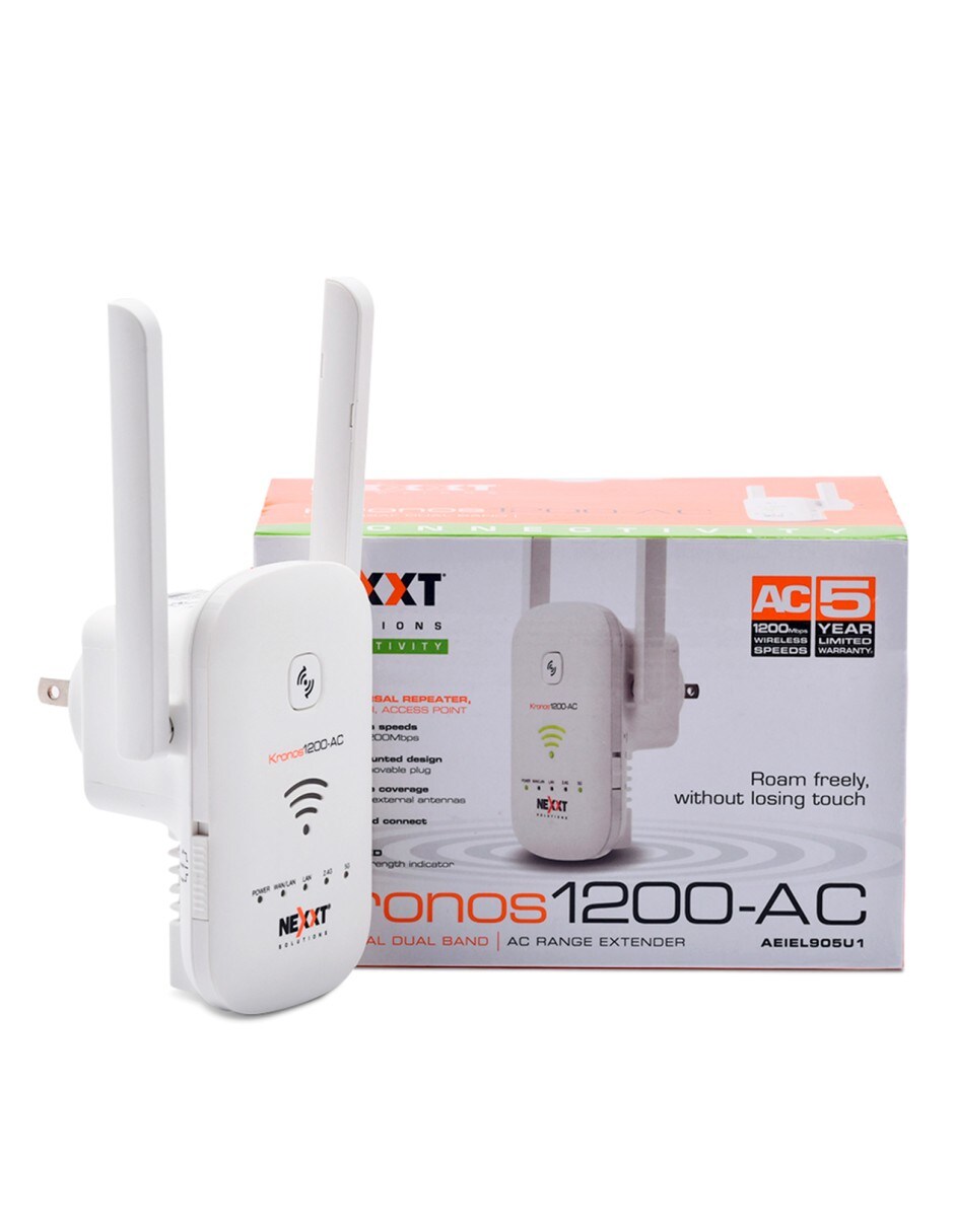 Repetidor Universal Nexxt Solutions Kronos 1200 color Blanco $1,964