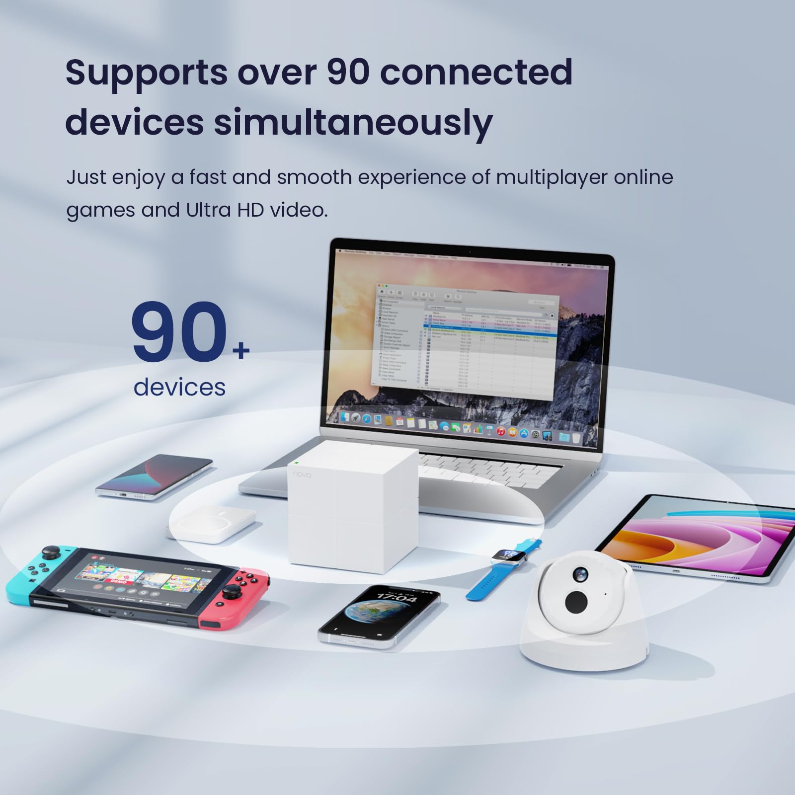 Foto 6 pulgar | Sistema Wifi En Malla Tenda Nova Mw6 Ac1200, Paquete De 2, 4000 Pies Cuadrados - Venta Internacional.