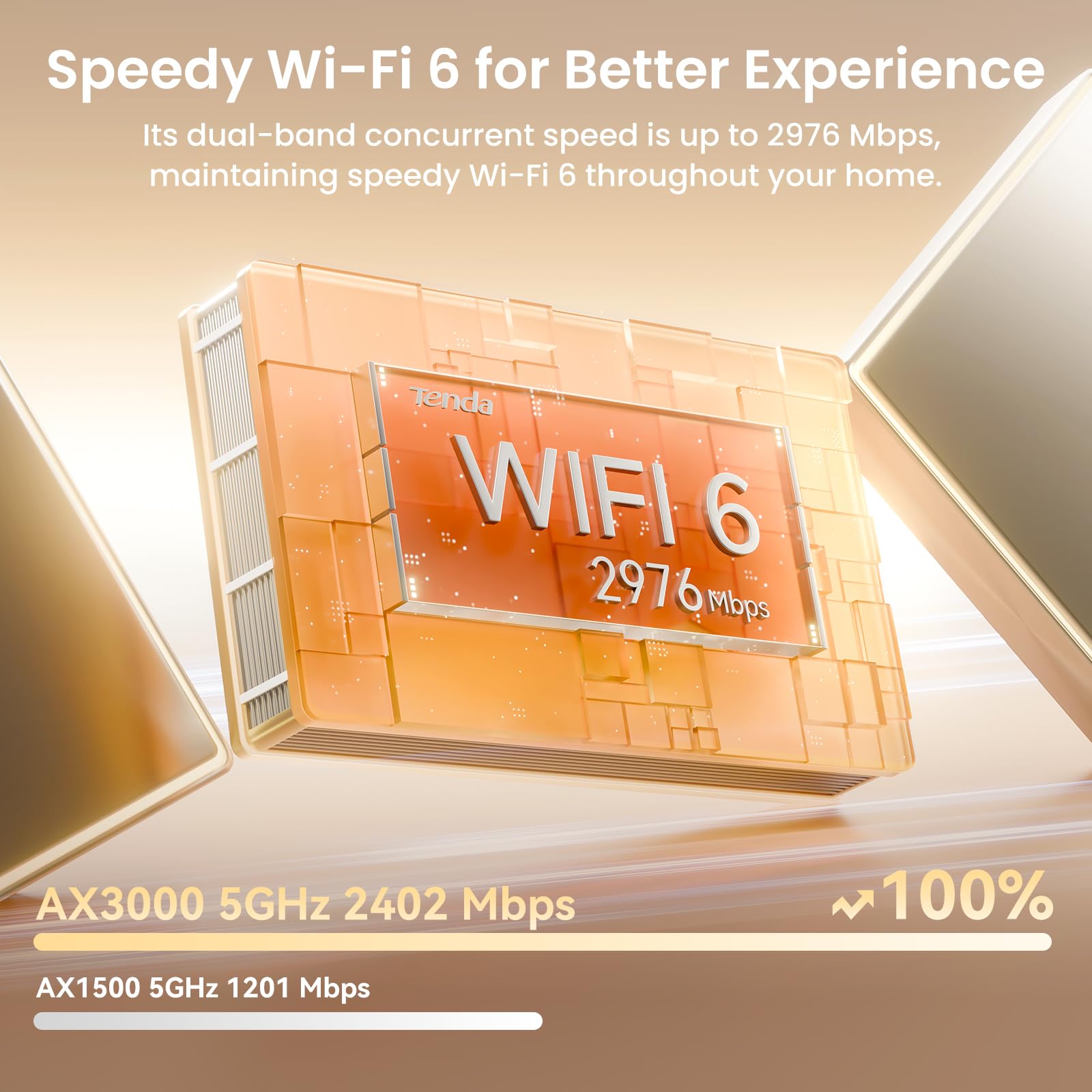 Foto 4 pulgar | Sistema Wifi 6 Mesh Tenda Nova Mx12 Ax3000, Paquete De 3 Unidades 2025 - Venta Internacional.