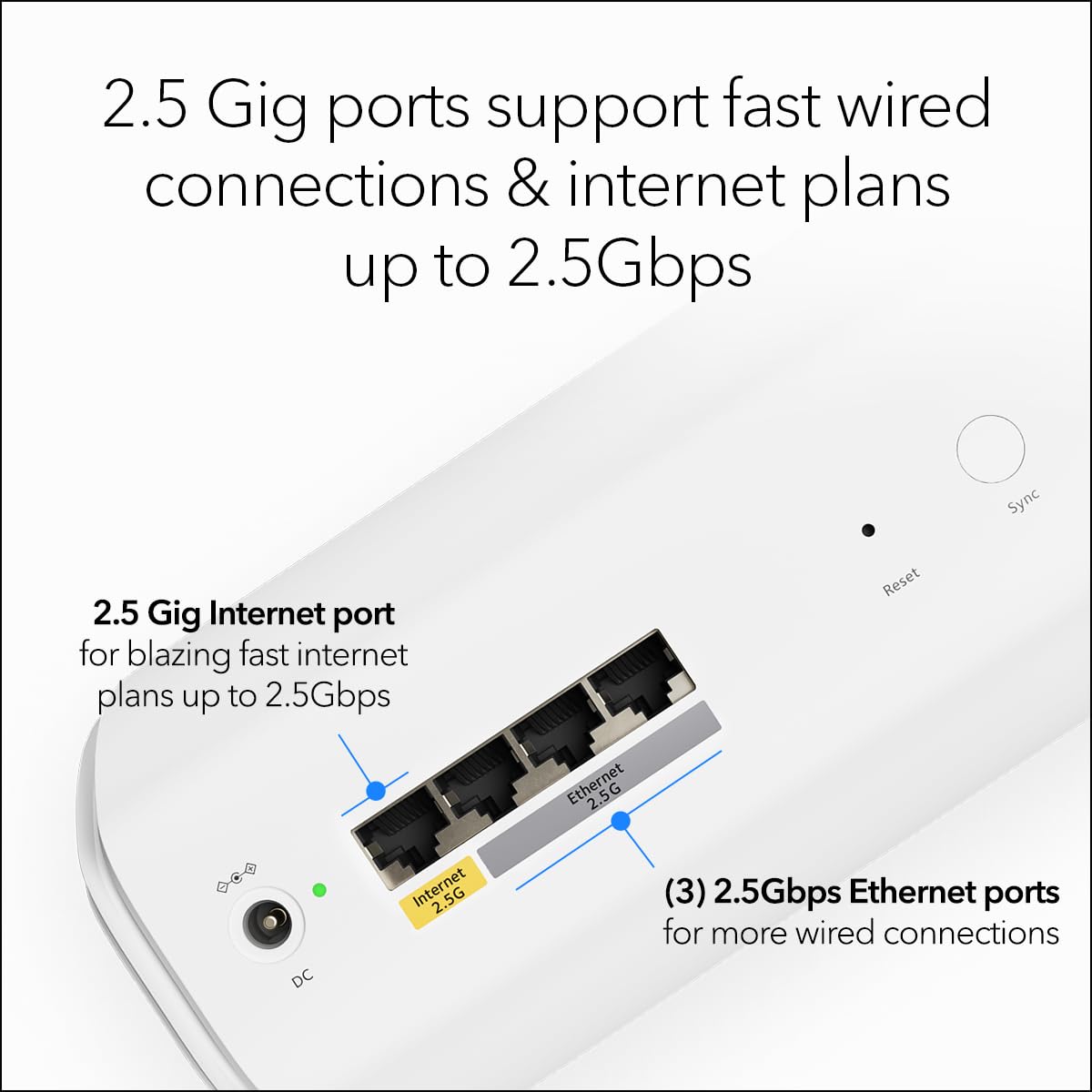 Foto 6 pulgar | Sistema Wifi Mesh Netgear Orbi 770 Series Rbe772 Con 1 Satélite - Venta Internacional.