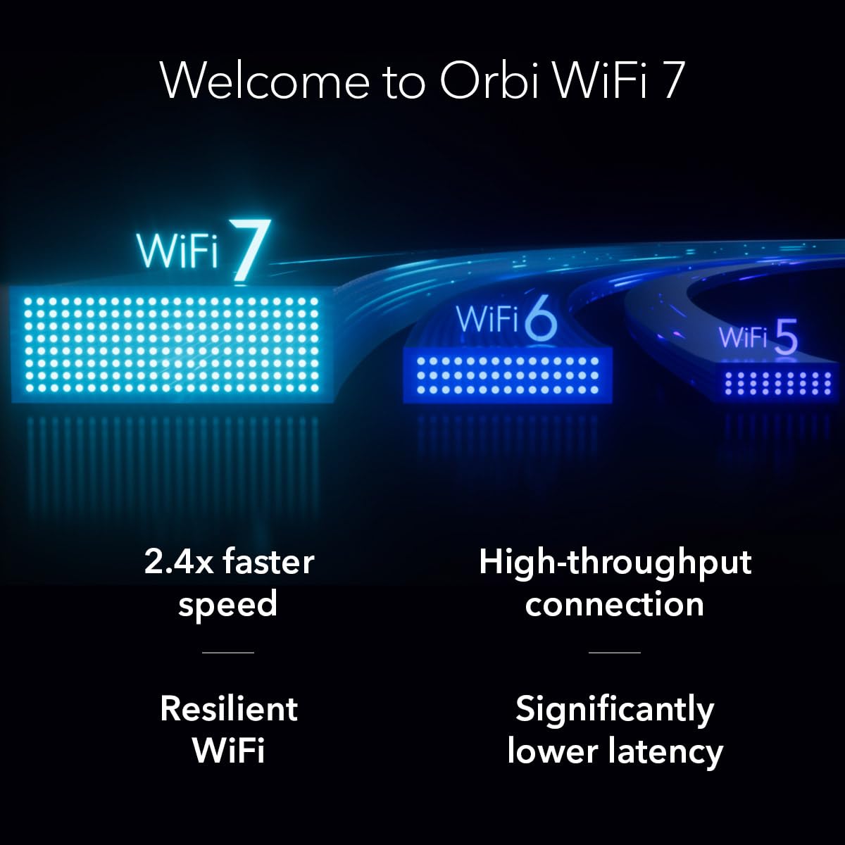 Foto 8 pulgar | Sistema Wifi Mesh Netgear Orbi 770 Series Rbe772 Con 1 Satélite - Venta Internacional.