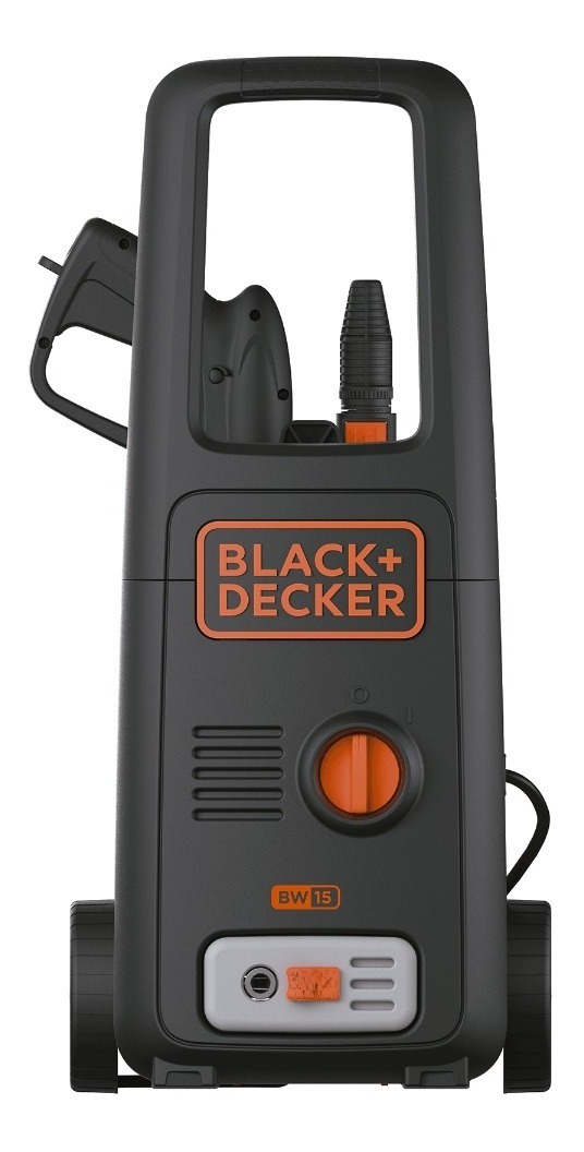 Hidrolavadora Eléctrica Black And Decker Bw15-b3 1740 Psi color Negro con Anaranjado