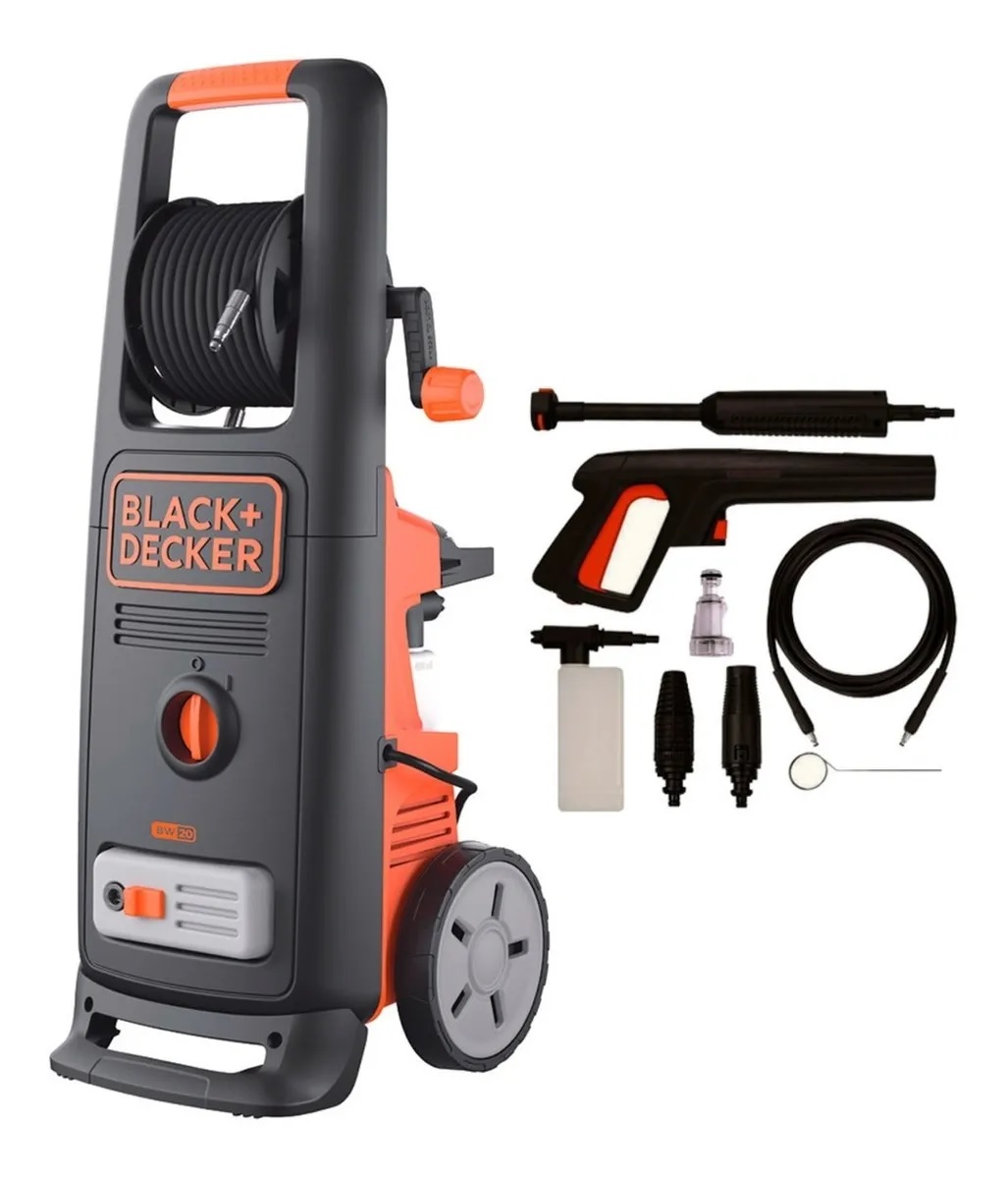 Foto 2 pulgar | Hidrolavadora Black+Decker BW20-23 + 8 Accesorios