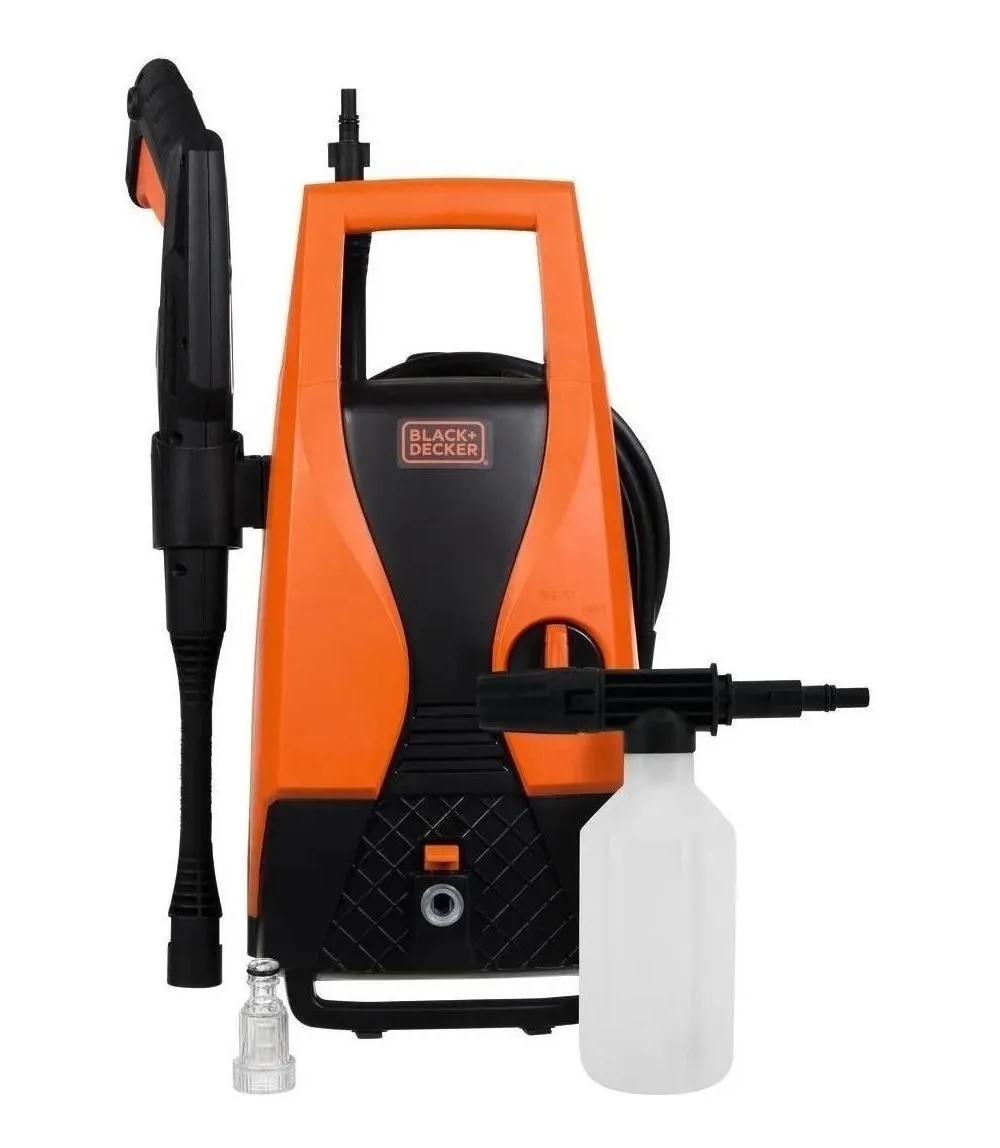 Hidrolavadora Eléctrica Black+Decker PW1450TD color Negro