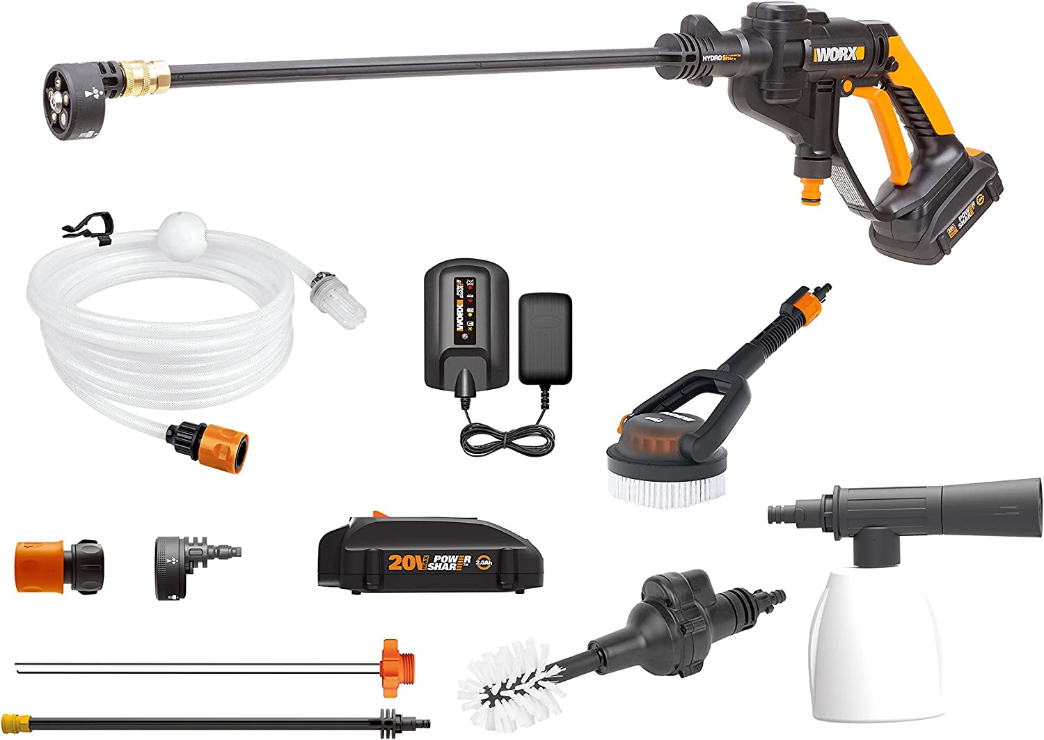 Lavadora a Presión Inalámbrica de 20 V Worx WG625.4