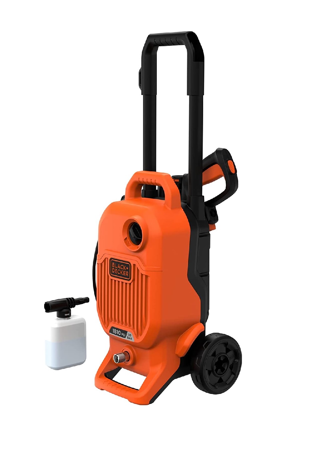 Hidrolavadora 1810 PSI - 125 Bar Bepw1800t-b3 Black+Decker color Naranja