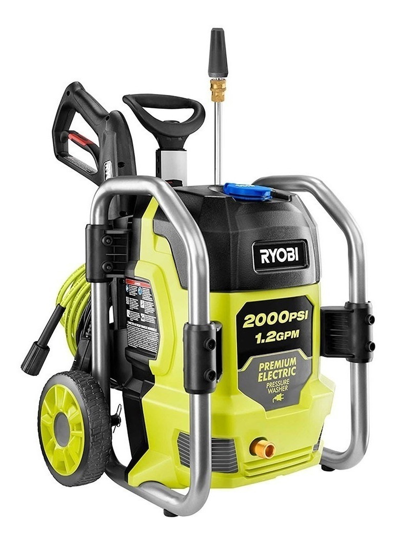 Hidrolavadora Ryobi Ry142022vnm Con 2000psi De 1.2gpm