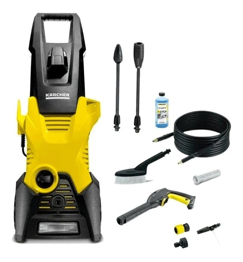 Hidrolavadora Eléctrica Alta Presión Amarillo K3 Karcher