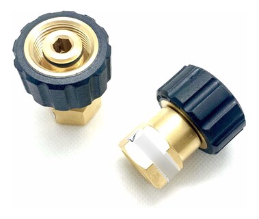 Foto 1 | Coples Giratorios Para Manguera De Hidrolavadora 3/8 X M22
