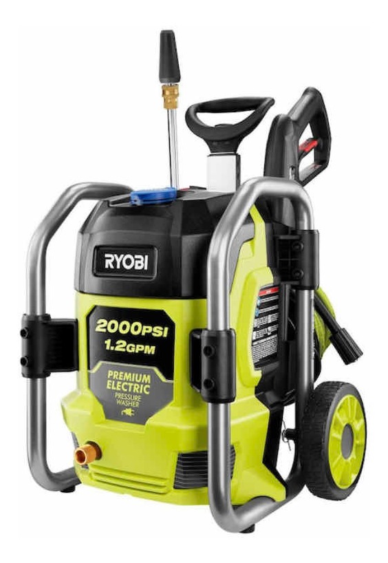 Lavadora De Presión Ryobi 2000 Psi Eléctrica