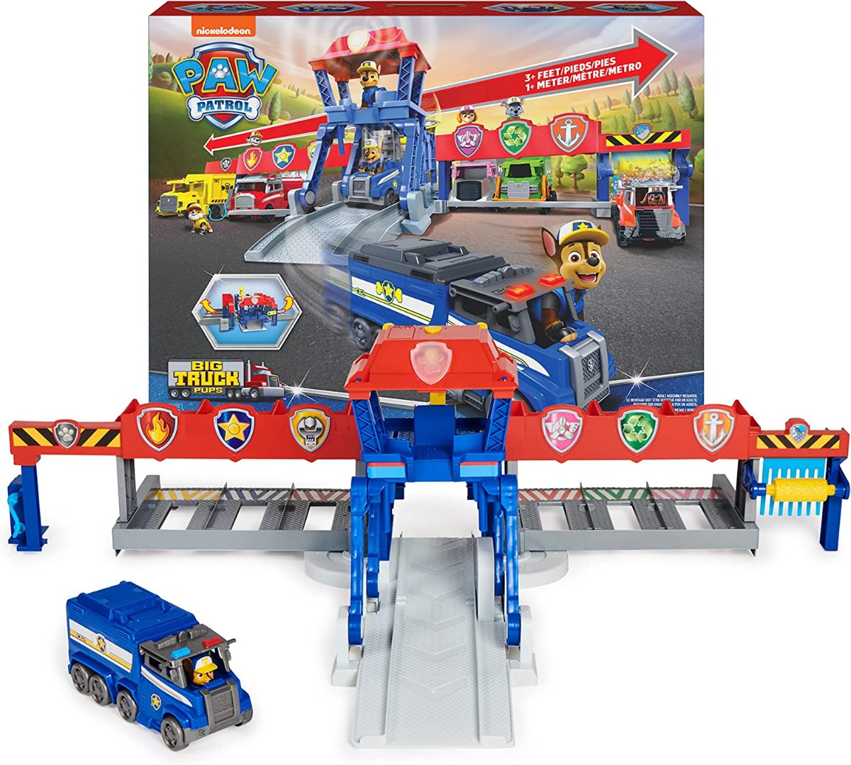 Foto 2 pulgar | Paw Patrol Big Truck Pups, Juego Transformador De Figuras De