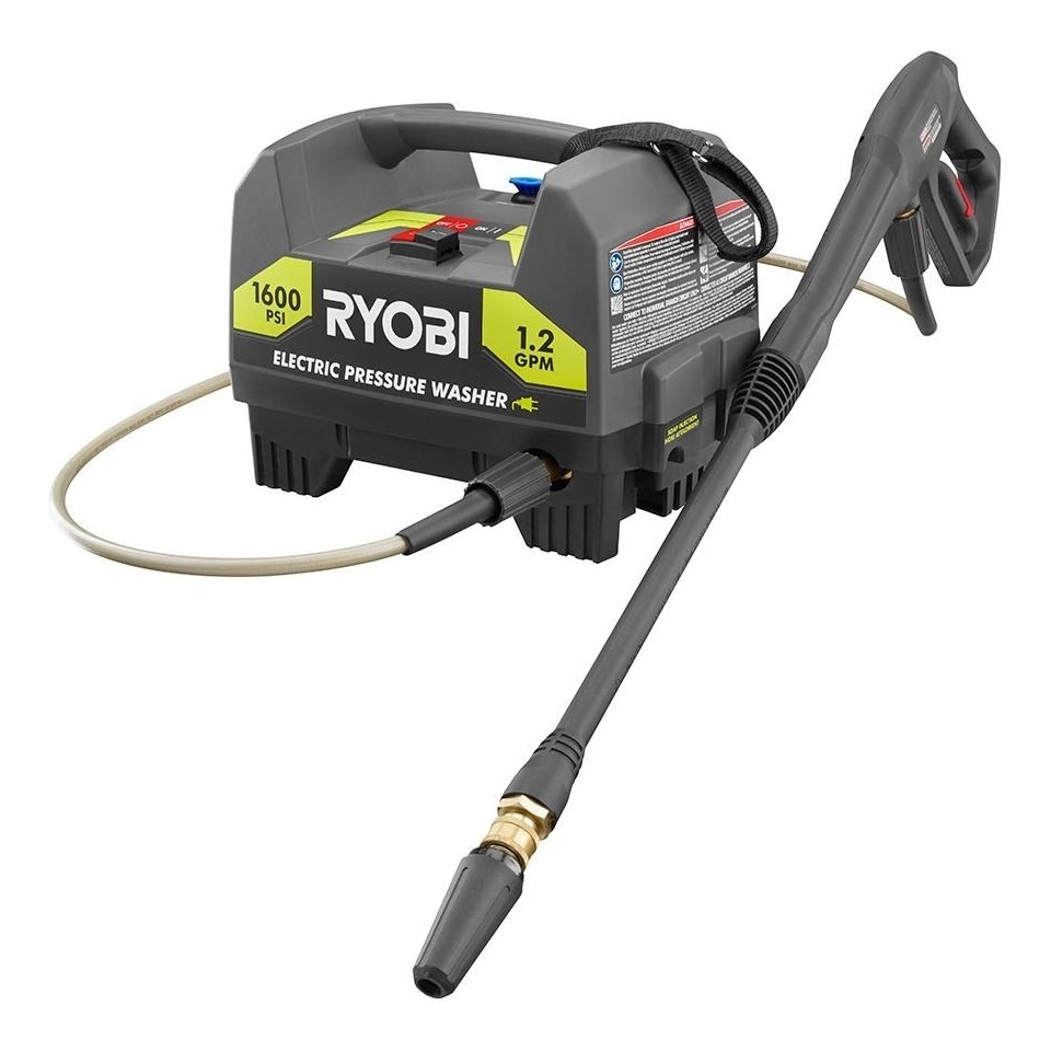 Hidrolavadora Ryobi Ry141612 Con 1600psi De Presión 120v