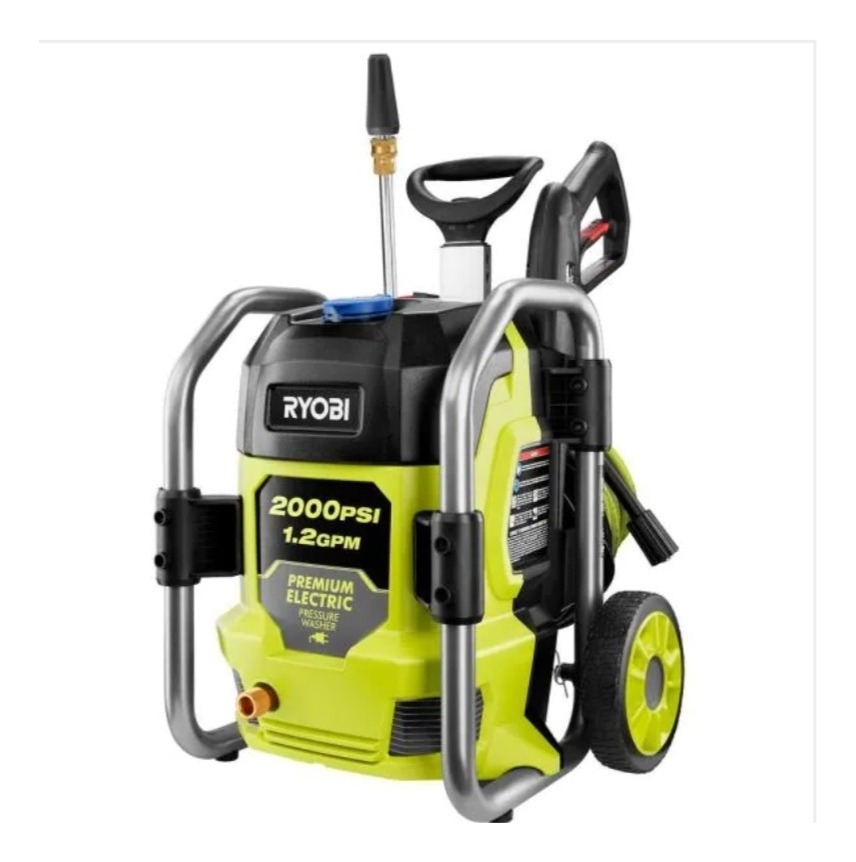 Hidrolavadora Ryobi Eléctrica 2000 Psi Ry1420222vnm