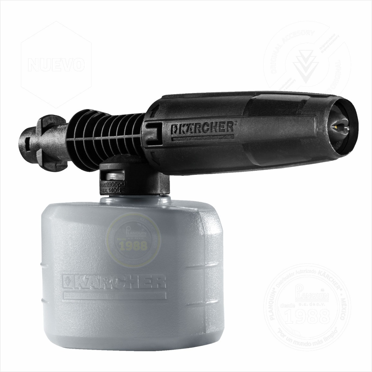 Boquilla Espumante FJ 3 para Hidrolavadoras Karcher K1-K7 0.3L