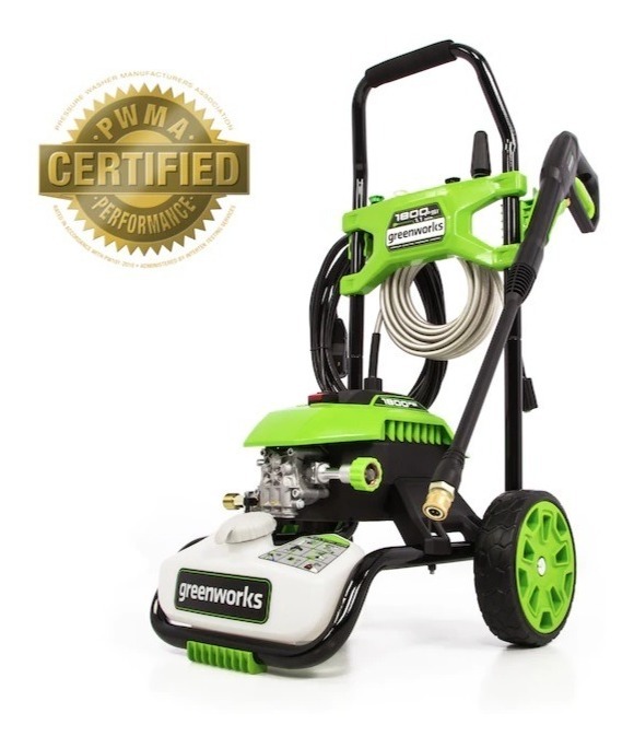 Hidrolavadora Greenworks 1800 Psi 1.1 Galon