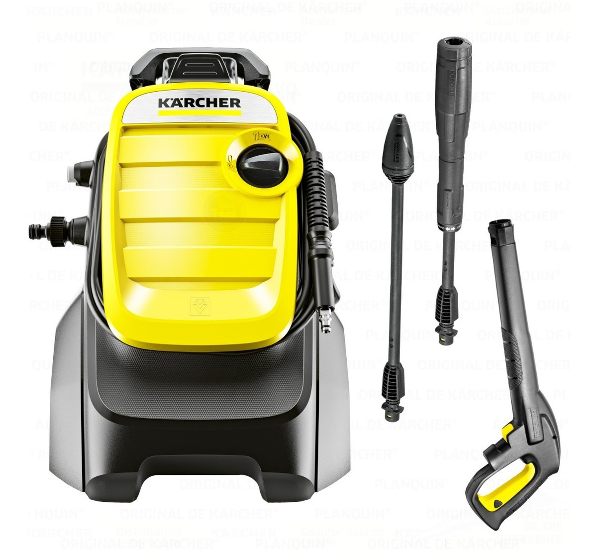 Hidrolavadora Karcher color Negro