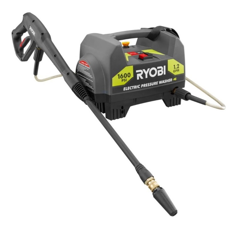 Hidrolavadora Electrica Ryobi, 1,600 Psi 1.2gpm Nueva !