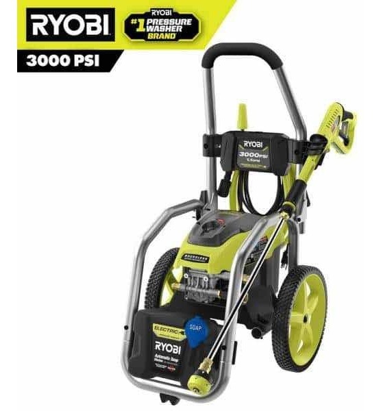 Foto 2 pulgar | Hidrolavadora Eléctrica Ryobi 3000 Psi 1.1 Gpm