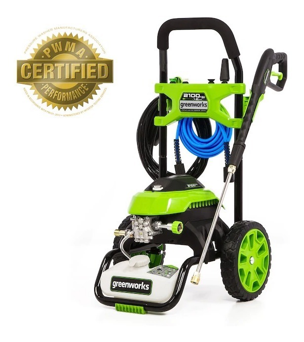 Hidrolavadora Greenworks 2100 Psi 1.2-gallon-gpm