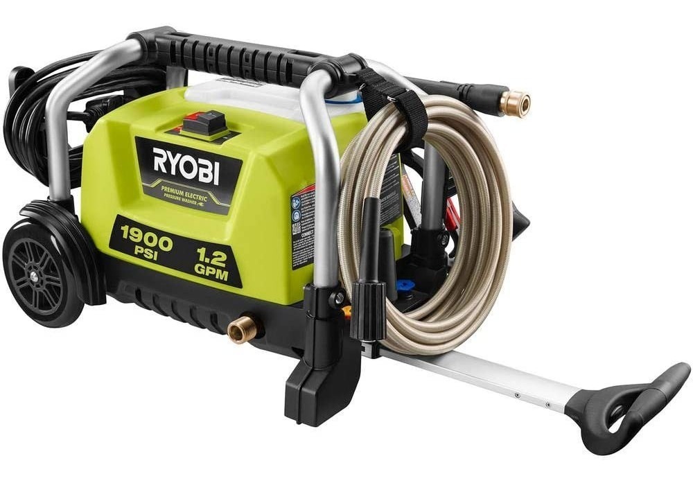 Hidrolavadora Elect Ryobi, 1,900 Psi, 1.2 Gpm, Ry1419mtvnm