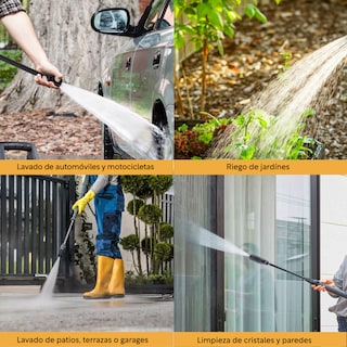 Foto 5 | Hidrolavadora Eléctrica Portátil 2000 Psi 1600w + Acc Largos Kingsman