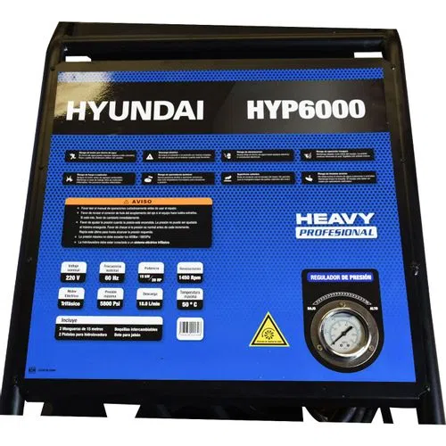 Foto 4 pulgar | Hidrolavadora Eléctrica Hyundai Hyp6000 de 20 Hp