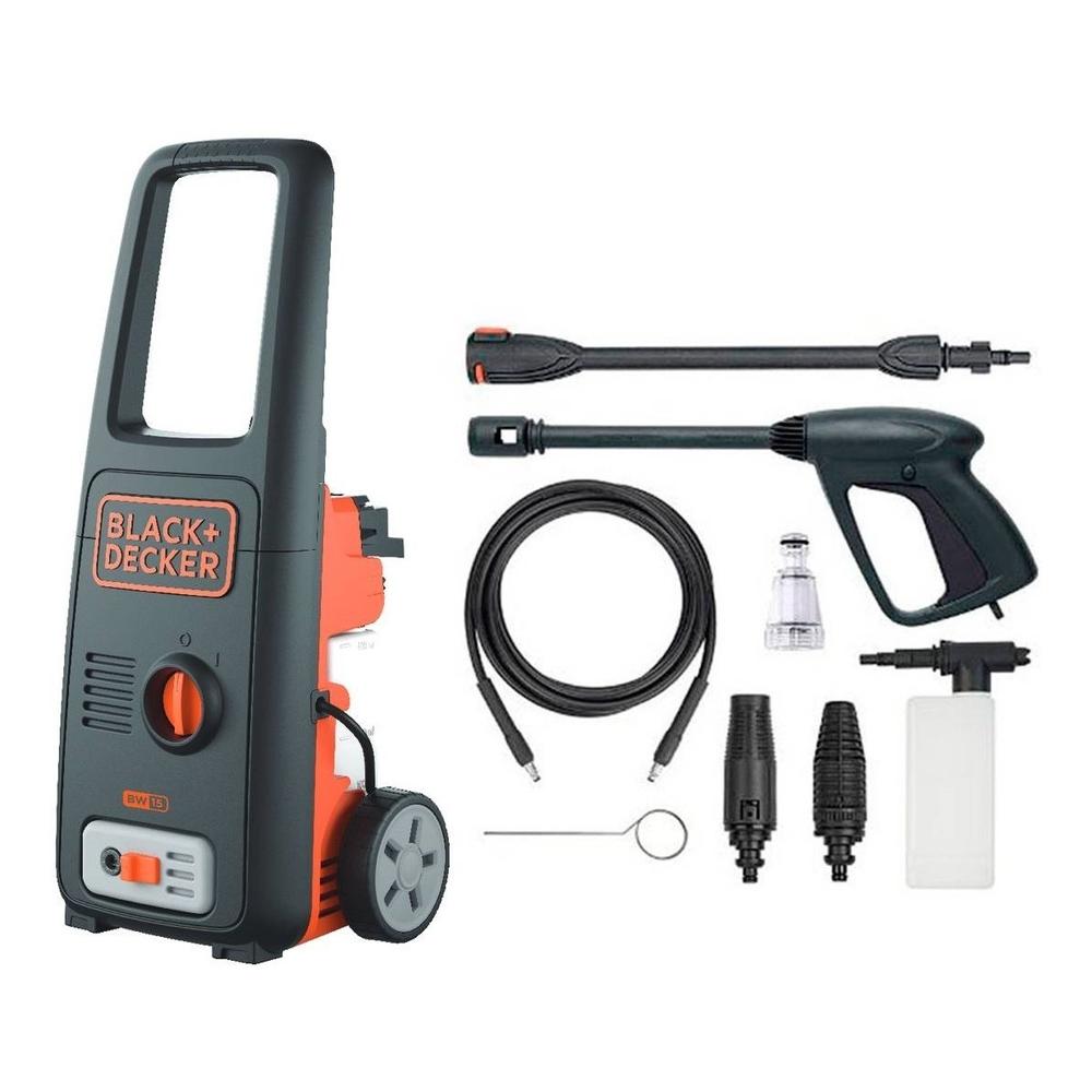 Hidrolavadora Black+Decker Bw15 con Accesorios