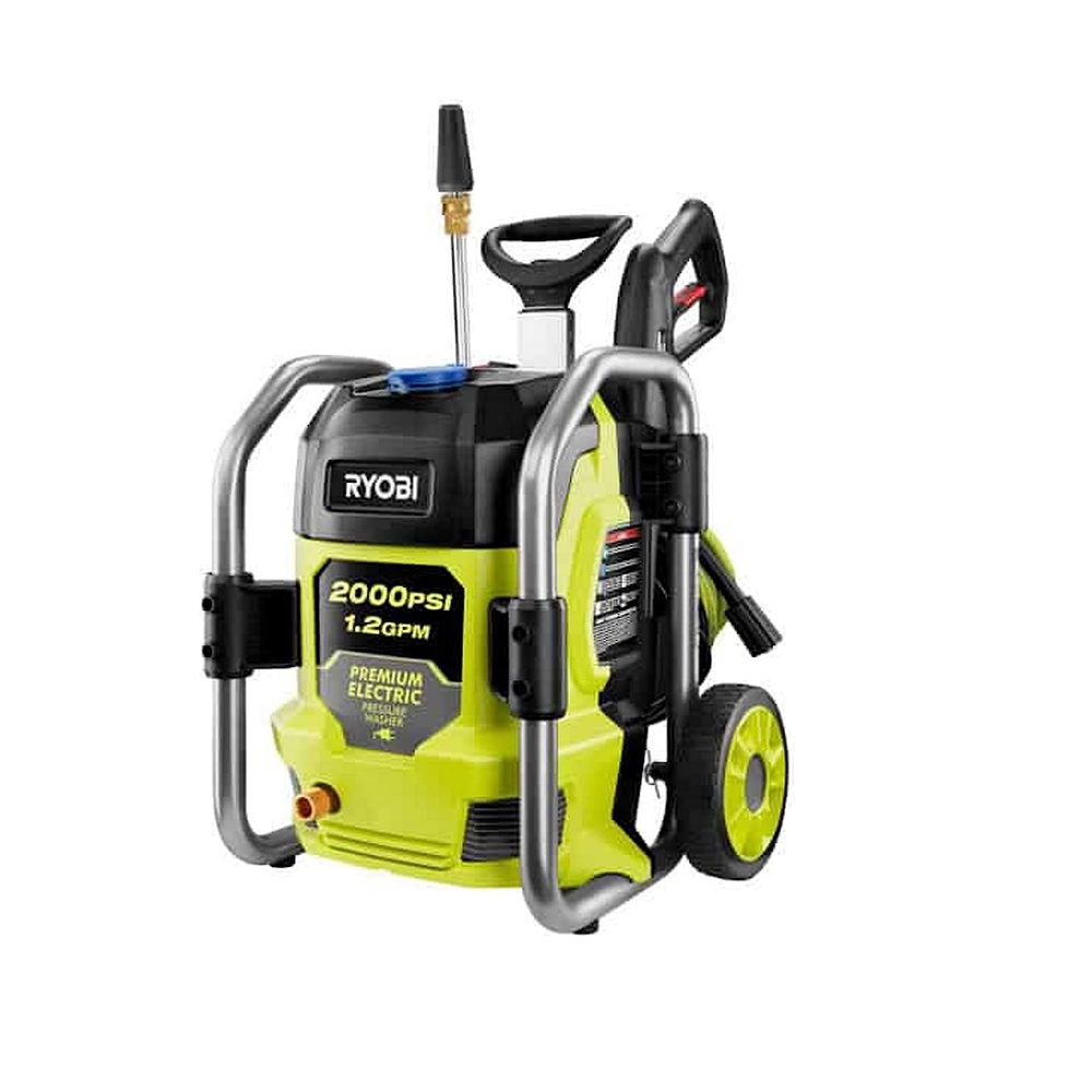 Hidrolavadora Eléctrica Ryobi B09FRLW2NV color Verde