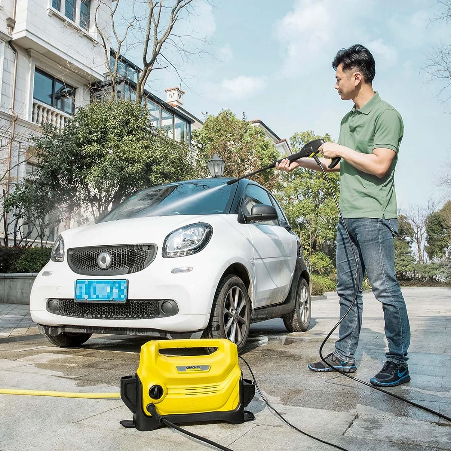 Foto 4 | Hidrolavadora Karcher K2horizontal color Amarillo