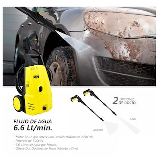 Foto 3 | Hidrolavadora Eléctrica Alta Presión Eo Safe Imports Esi-9292 Amarillo