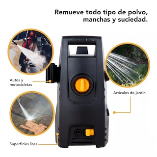 Foto 2 | Hidrolavadora Eléctrica Negro1200w Con 1300psi De Presión Máxima Eo Safe Imports Esi-10832 Negro