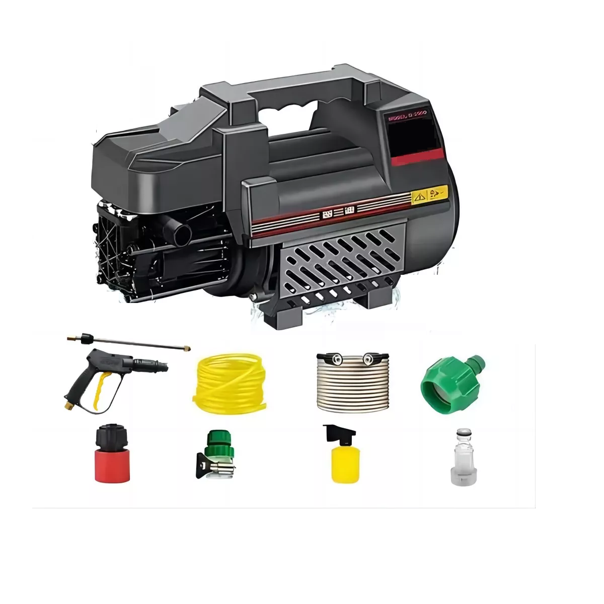 Hidrolavadora Eléctrica con 2200 psi Eo Safe Imports Esi-13226 Negro