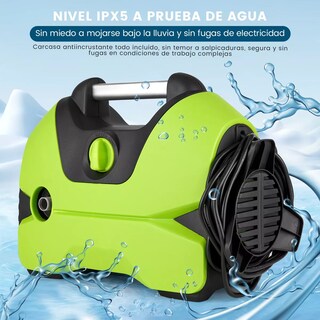 Foto 2 | Hidrolavadora Eléctrica Portátil 1600w Eo Safe Imports Esi-13223 Verde