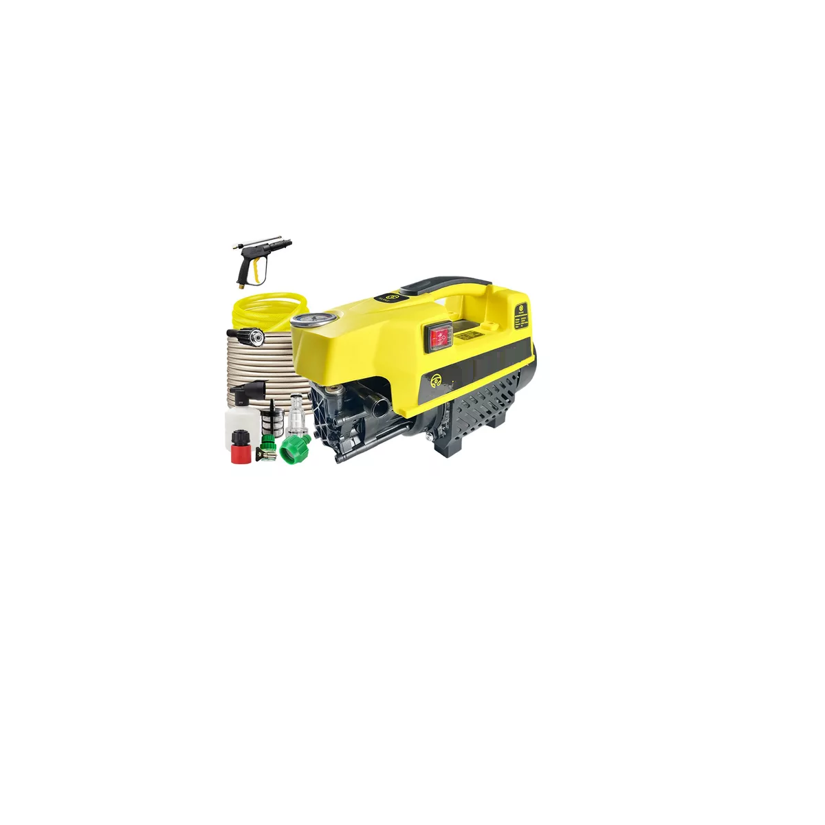 Hidrolavadora Eléctrica Amarilla 2000w Eo Safe Imports Esi-13225 Amarillo