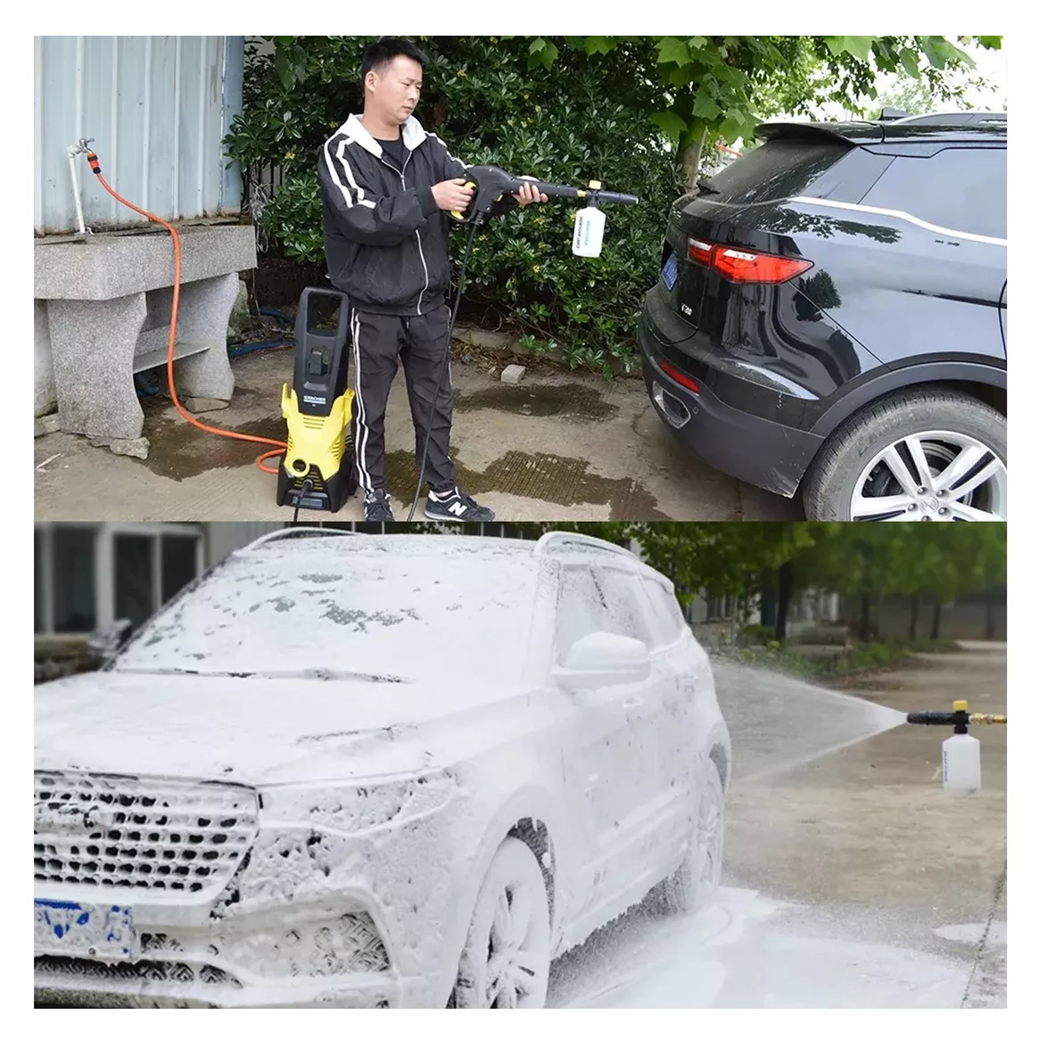 Foto 5 | Lanza De Espuma Para Nieve Portátil para Koblenz Blanco