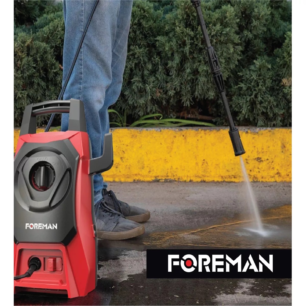 Foto 4 | Hidrolavadora Eléctrica Foreman Alta Presión 1200w 1300 PSI