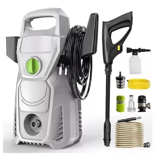 Foto 1 | Hidrolavadora Eléctrica 1400w 1600psi 110v Alta Presión Gris