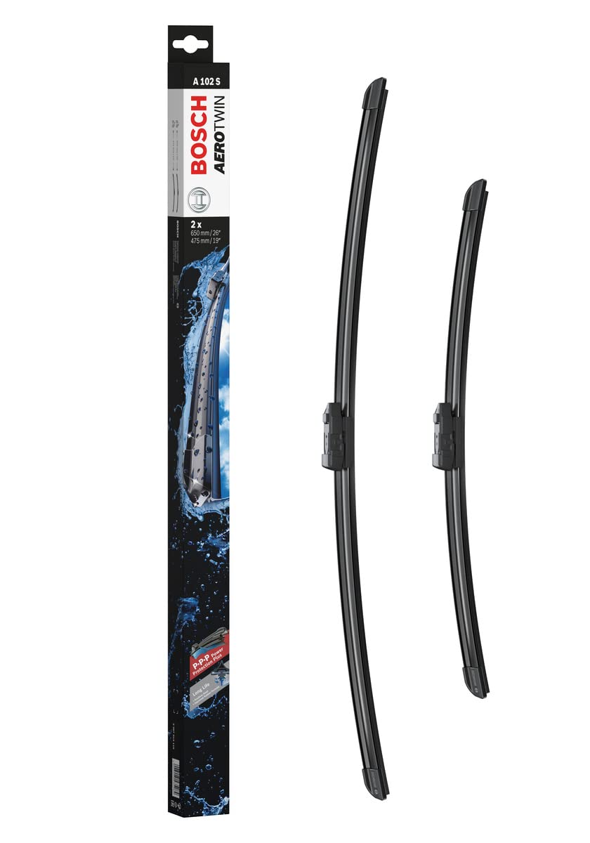 Limpiaparabrisas Bosch Aerotwin A102s 650 Mm/475 Mm, Juego De 2 - Venta Internacional.