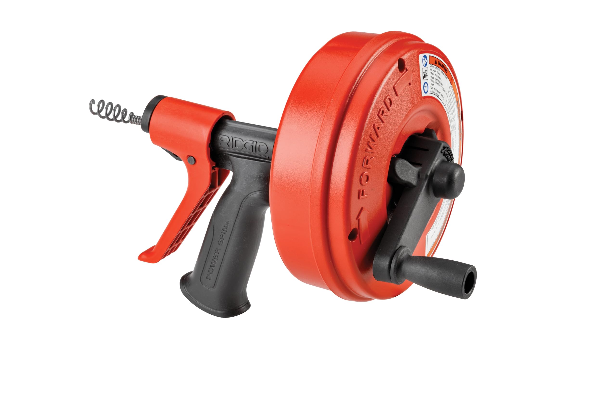 Foto 2 pulgar | Máquina Limpiadora De Desagües Ridgid 57043 Power Spin+ De 6 Mm X 7,6 M - Venta Internacional.