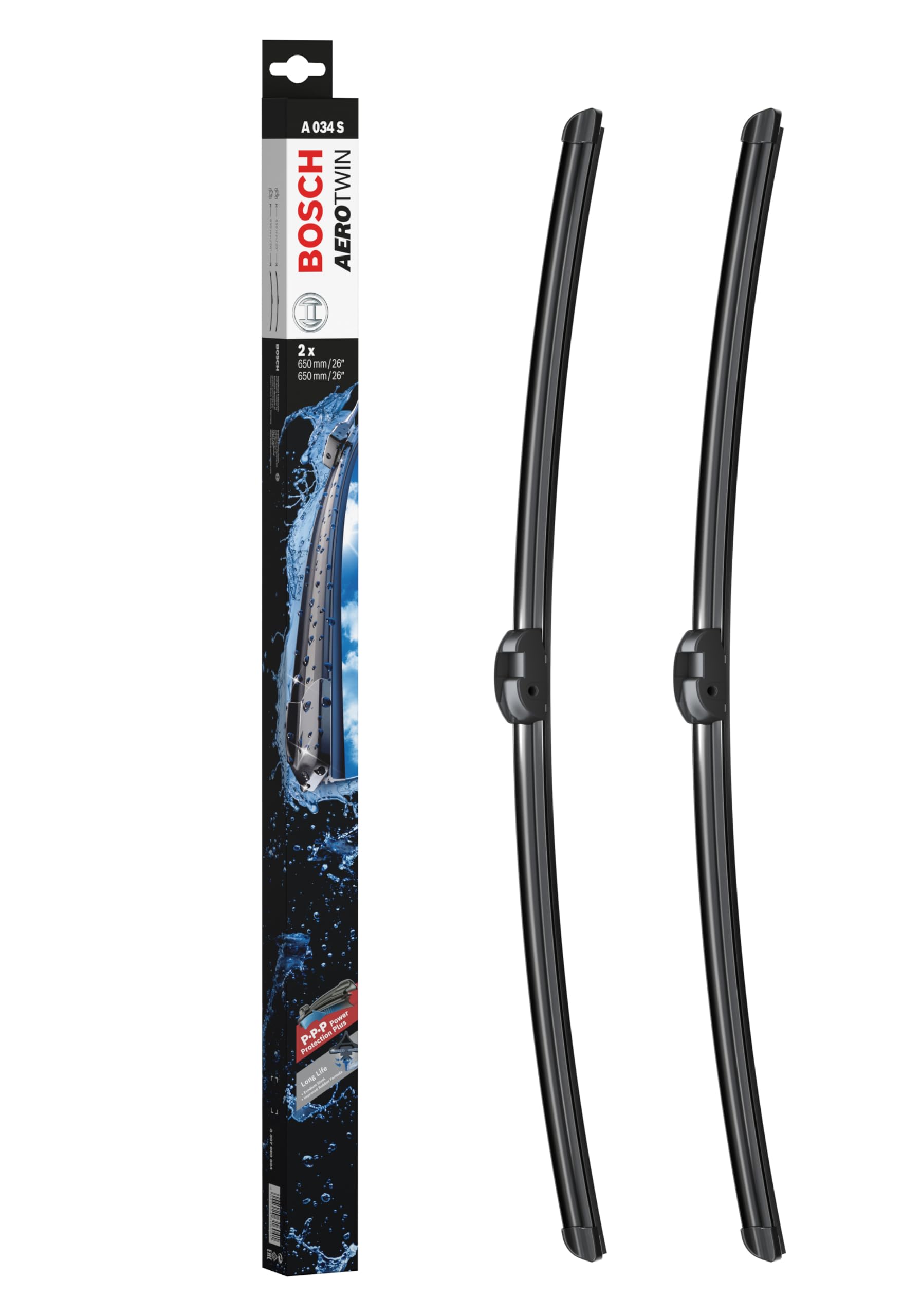 Limpiaparabrisas Bosch Aerotwin 3397009034 Para Conductor Y Pasajero - Venta Internacional.