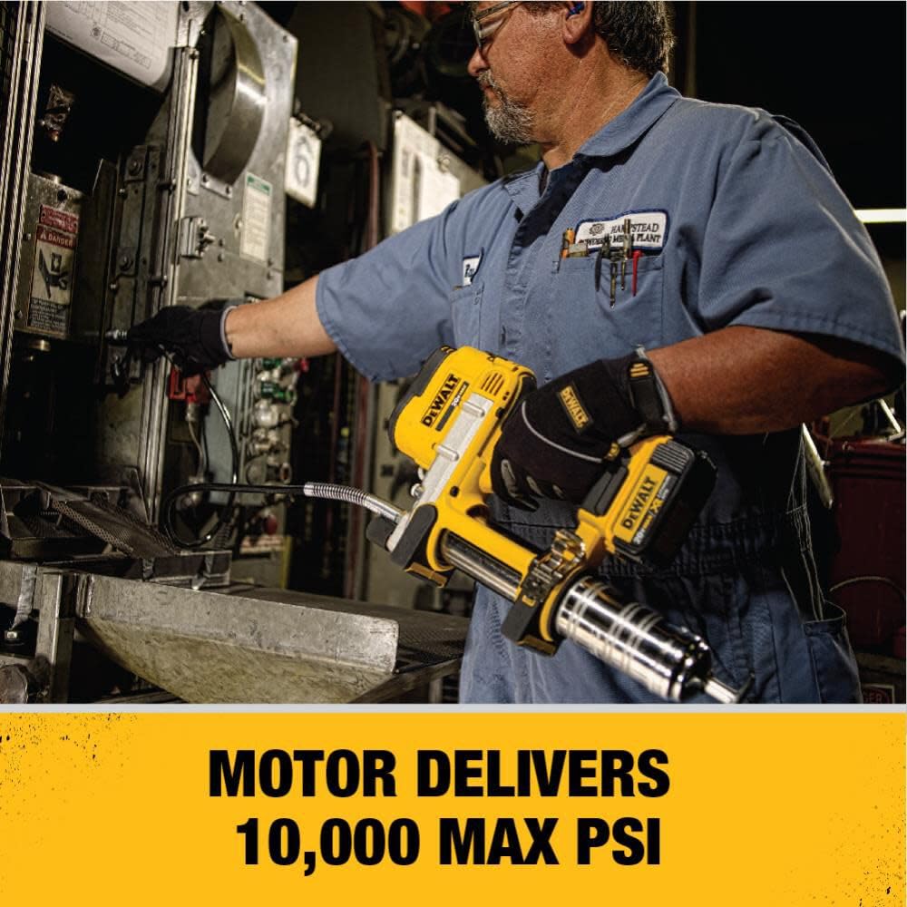 Foto 4 pulgar | Pistola Engrasadora Dewalt 20v Max Inalámbrica 10,000 Psi Con Batería - Venta Internacional.