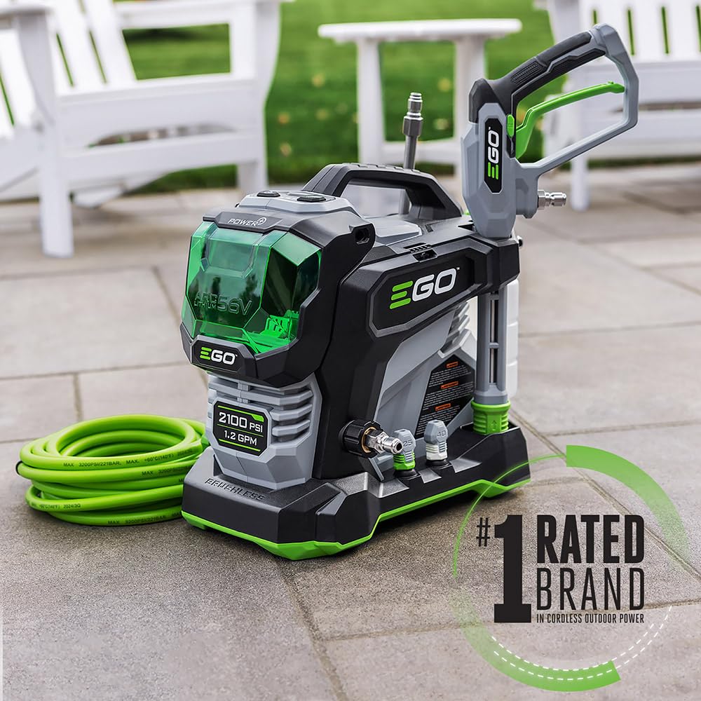 Foto 2 | Lavadora A Presión Ego Power+ Hpw2100, 2100 Psi, 56 V, Solo Herramienta - Venta Internacional.