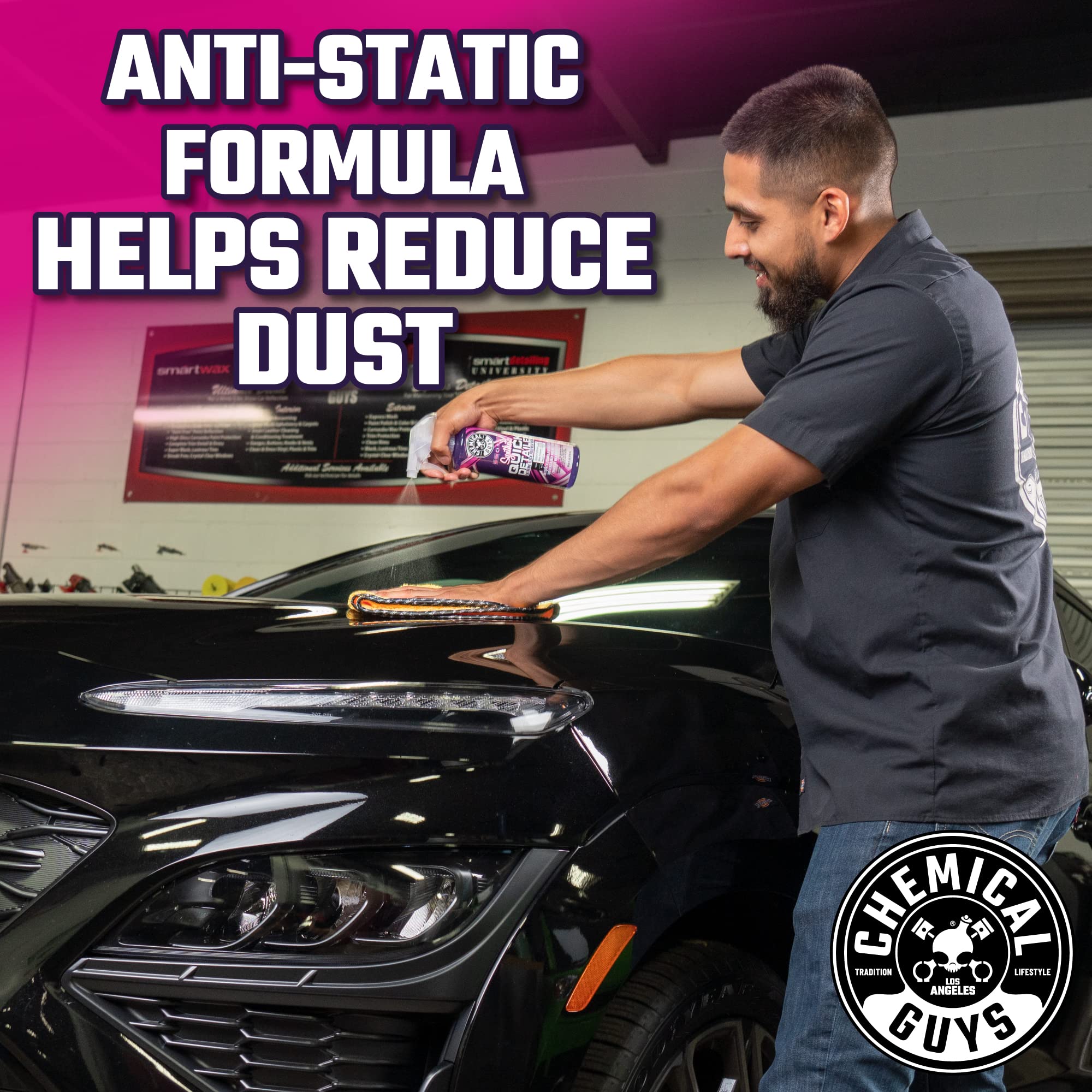 Foto 3 pulgar | Quick Detailer Chemical Guys Wac211 Synthetic 3.78 L - Venta Internacional.
