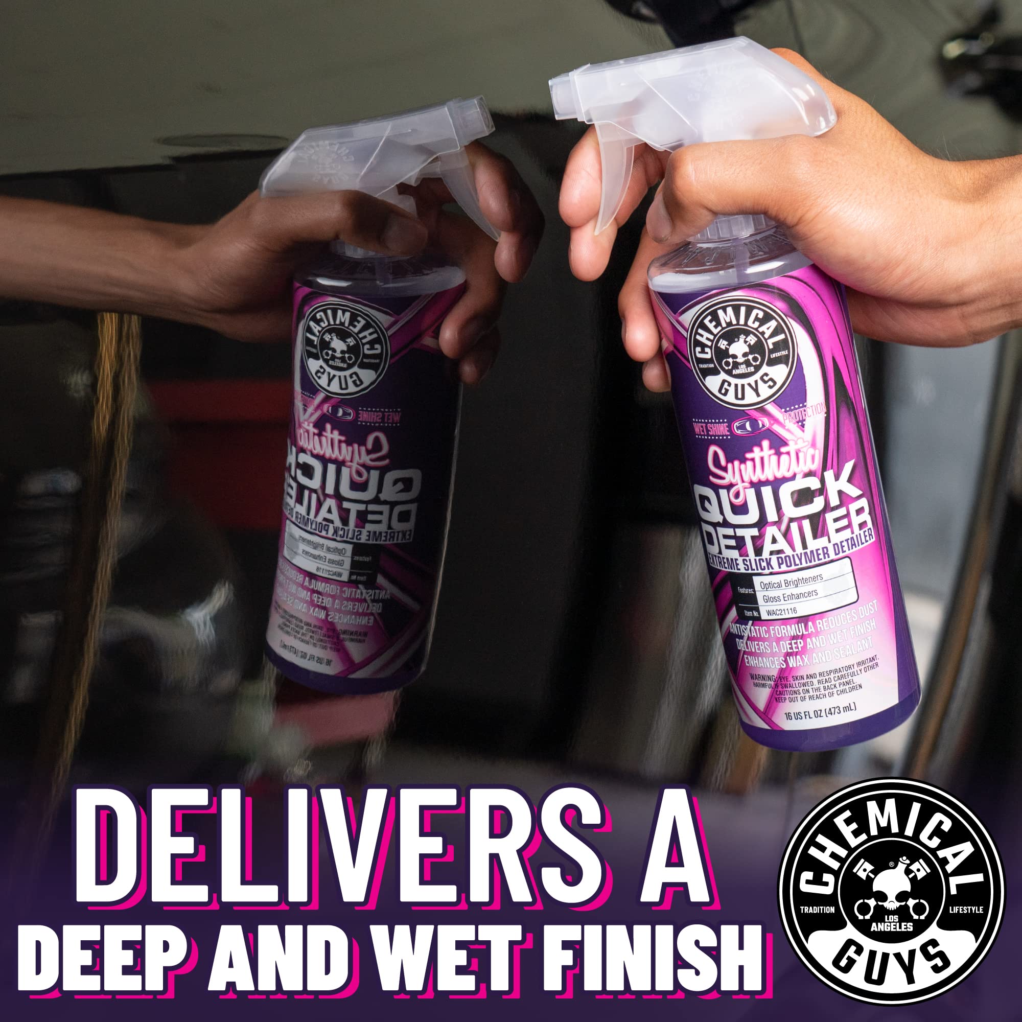 Foto 4 pulgar | Quick Detailer Chemical Guys Wac211 Synthetic 3.78 L - Venta Internacional.